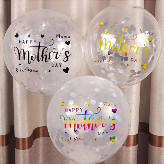 Bubble balloon happy mother's day